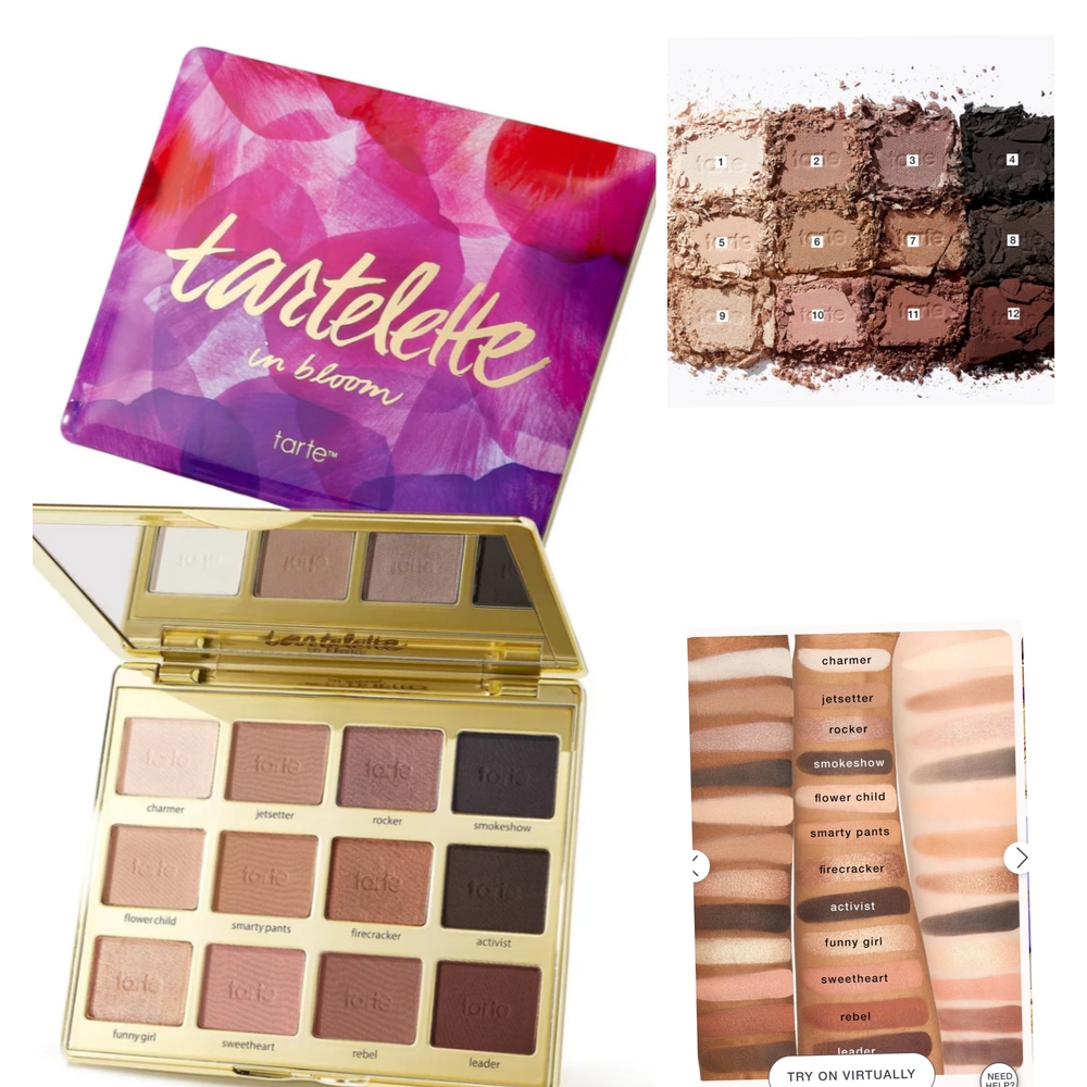 Tarte Tartelette In Bloom Eyeshadow Palette - Pink, Brown, Cream